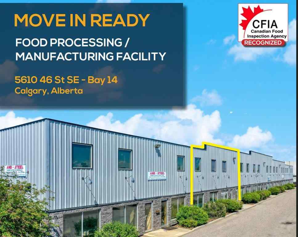MLS® A2231550 - Unit #14 5610 46 Street SE in South Foothills Calgary, Commercial