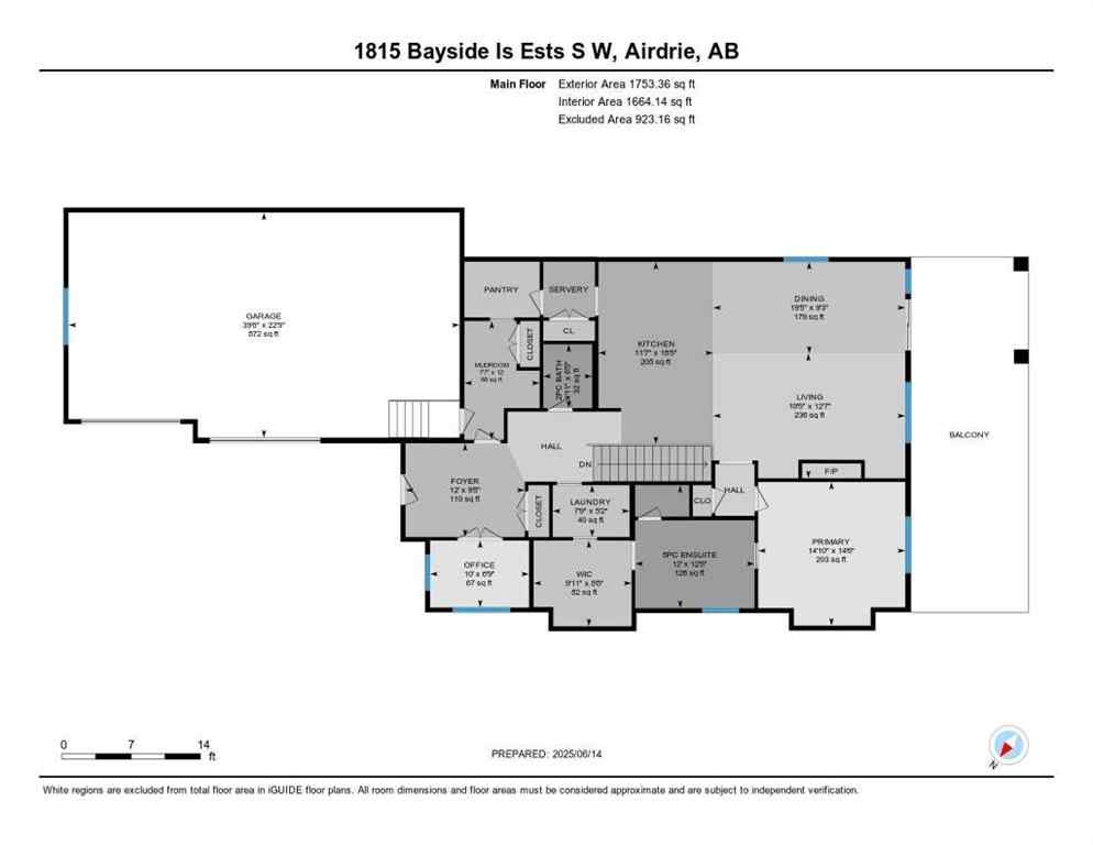 MLS® A2231621 - 1815 Bayside Island SW in Bayside Airdrie, Residential