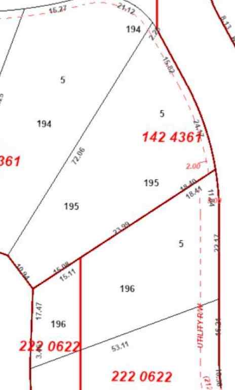 MLS® A2231639 - 681 Springside Crescent   in Meridian Beach Rural Ponoka County, Land
