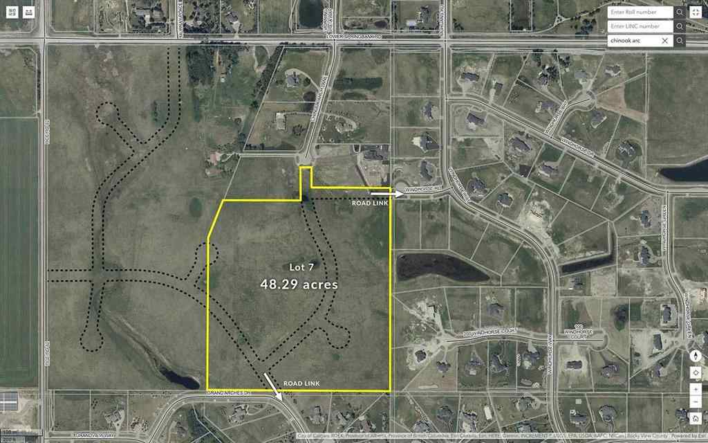 MLS® A2231700 -  Grandarches Drive / Chinook Arch Lane   in NONE Rural Rocky View County, Land