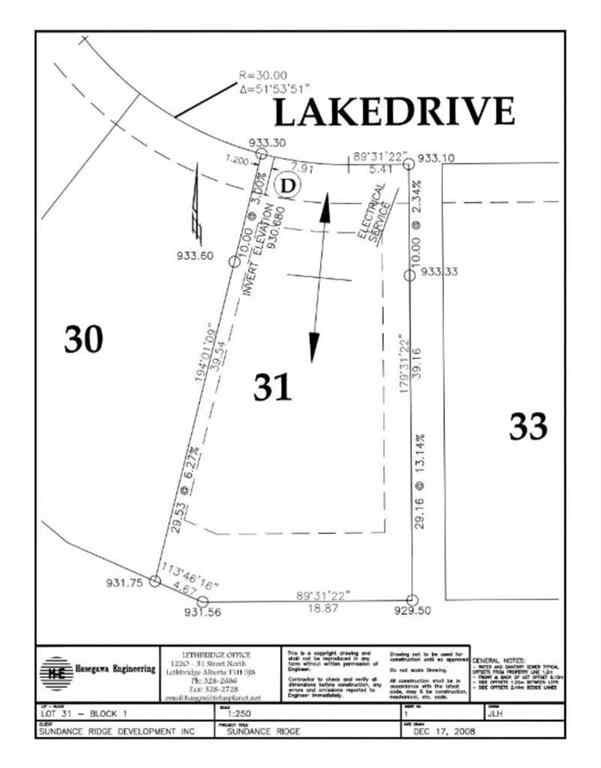 MLS® A2231761 - 4306 Lake Drive Drive  in NONE Coalhurst, Land