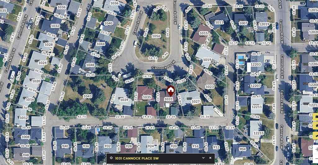 MLS® A2231800 - 1031 Cannock Place SW in Canyon Meadows Calgary, Residential