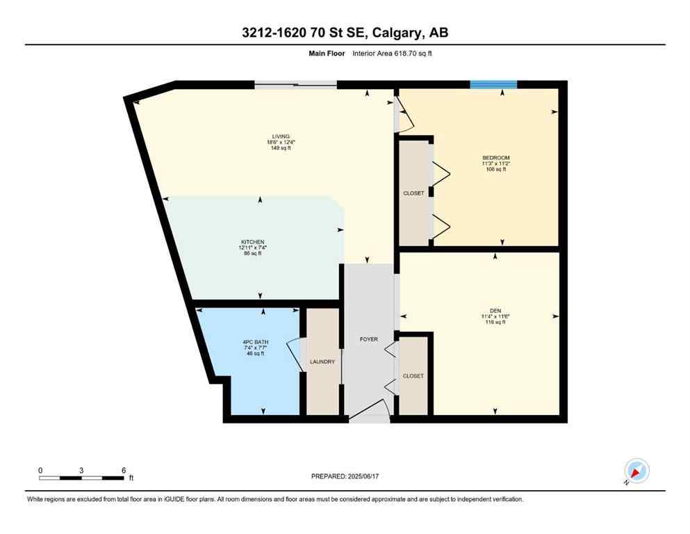 MLS® A2232025 - Unit #3212 1620 70 Street SE in Applewood Park Calgary, Residential