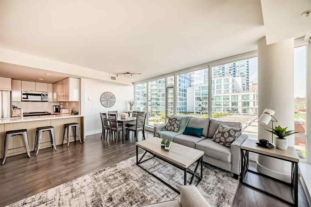 MLS® A2232086 - Unit #402 519 Riverfront Avenue SE in Downtown East Village Calgary, Residential
