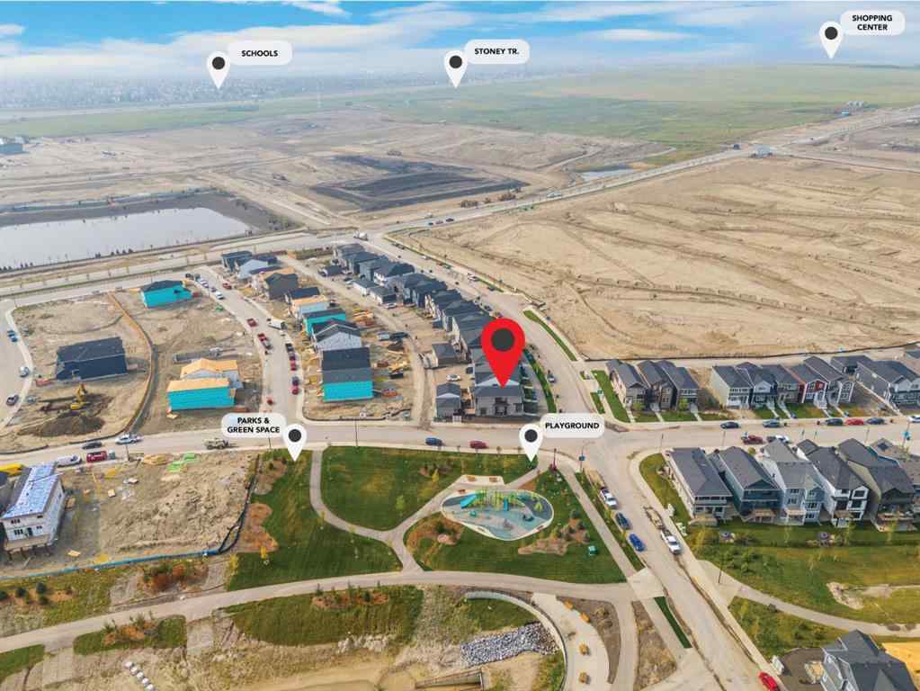 MLS® A2232143 - 114 Lewiston Way NE in Lewisburg Calgary, Residential