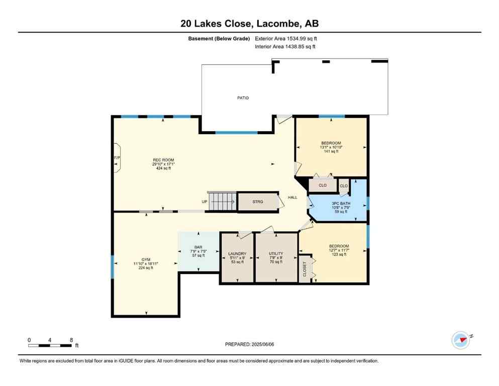 MLS® A2232196 - 20 Lakes Close  in The Lakes Lacombe, Residential