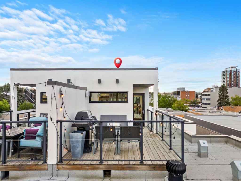 MLS® A2232239 - Unit #1 1723 10 Street SW in Lower Mount Royal Calgary, Residential