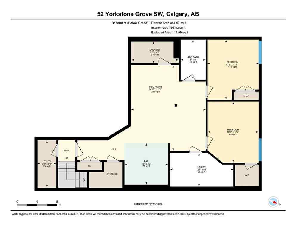 MLS® A2232355 - 52 Yorkstone Grove SW in Yorkville Calgary, Residential