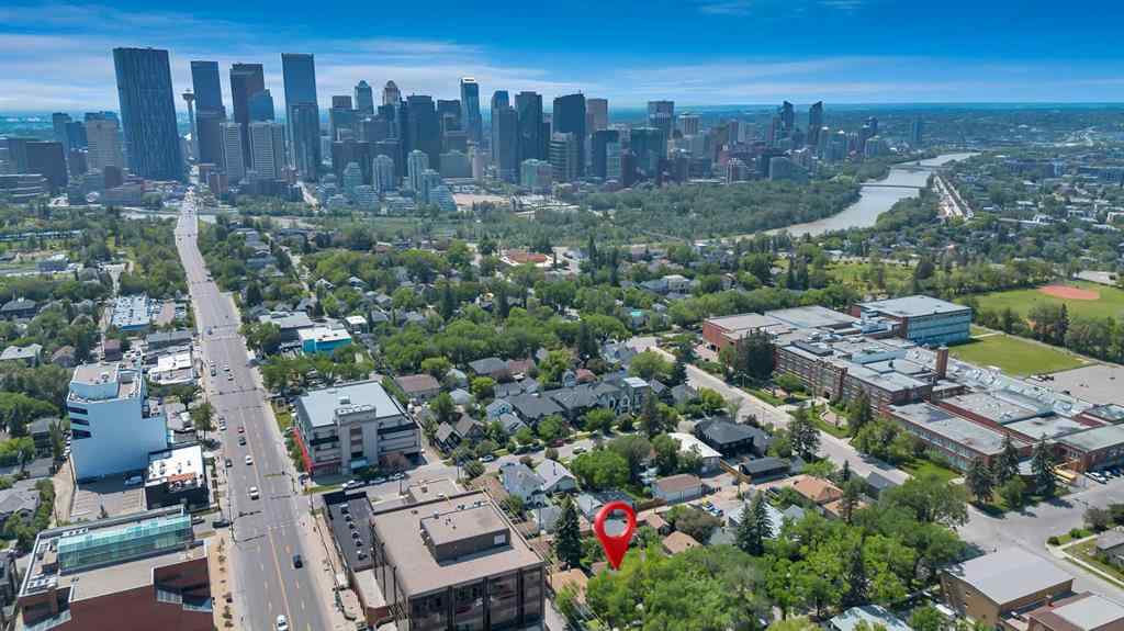 MLS® A2232378 - 111 11 Avenue NW in Crescent Heights Calgary, Residential