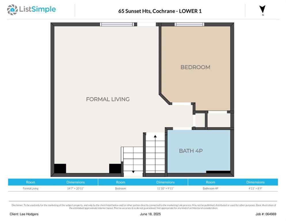 MLS® A2232523 - 65 Sunset Heights  in Sunset Ridge Cochrane, Residential