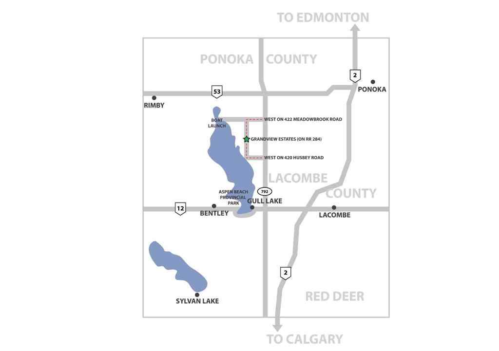 MLS® A2232618 - Unit #7 420069 Range Road 284   in Grandview Estates Rural Ponoka County, Land
