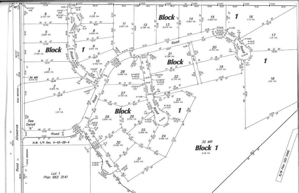 MLS® A2232621 - Unit #11 420069 Range Road 284   in Grandview Estates Rural Ponoka County, Land