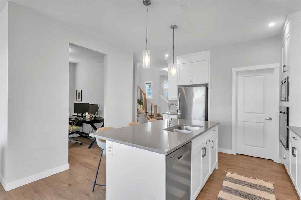 MLS® A2232673 - 73 Calhoun Crescent NE in Livingston Calgary, Residential