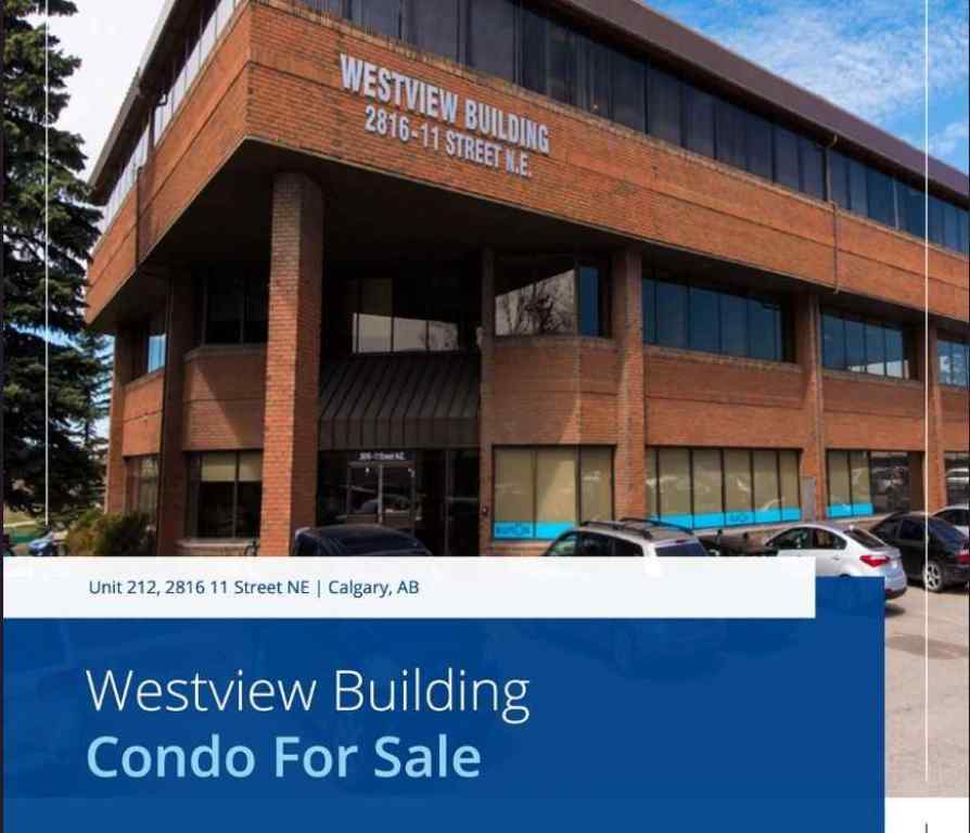 MLS® A2232827 - Unit #212 2816 11 Street NE in South Airways Calgary, Commercial