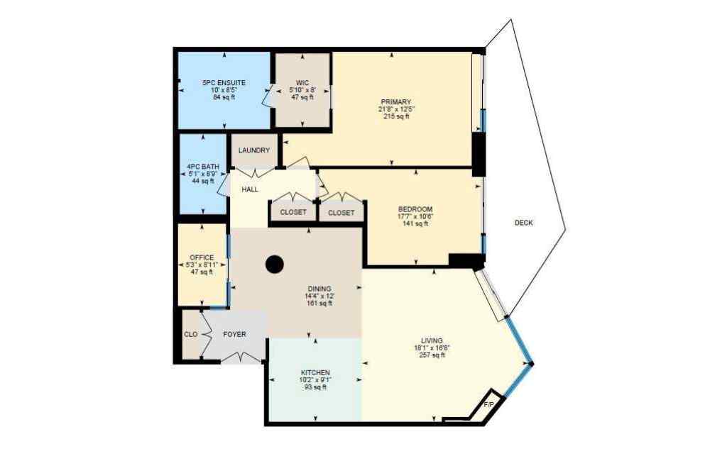 MLS® A2233022 - Unit #508 738 1 Avenue SW in Eau Claire Calgary, Residential