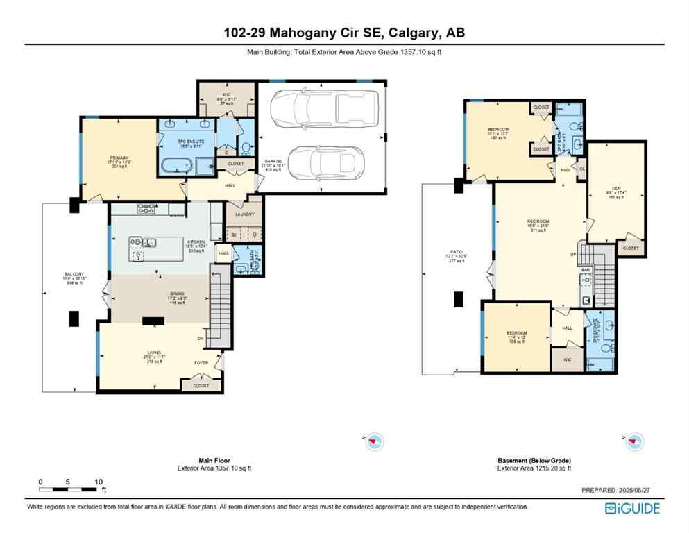 MLS® A2233083 - Unit #102 29 Mahogany Circle SE in Mahogany Calgary, Residential