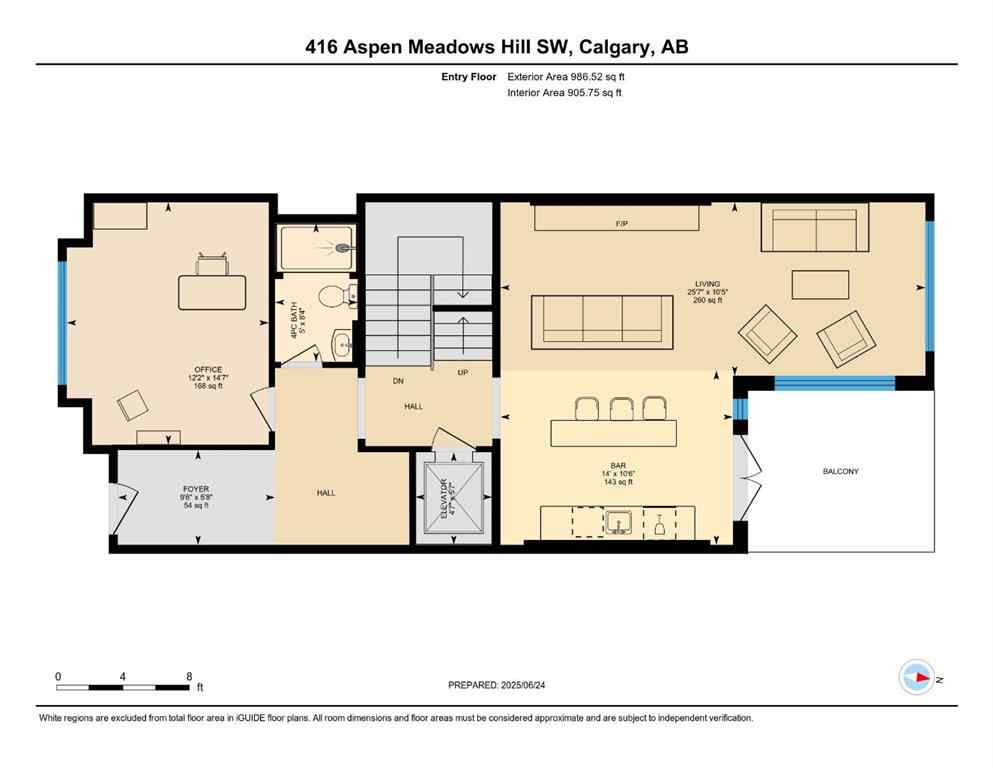 MLS® A2233107 - 416 Aspen Meadows Hill SW in Aspen Woods Calgary, Residential