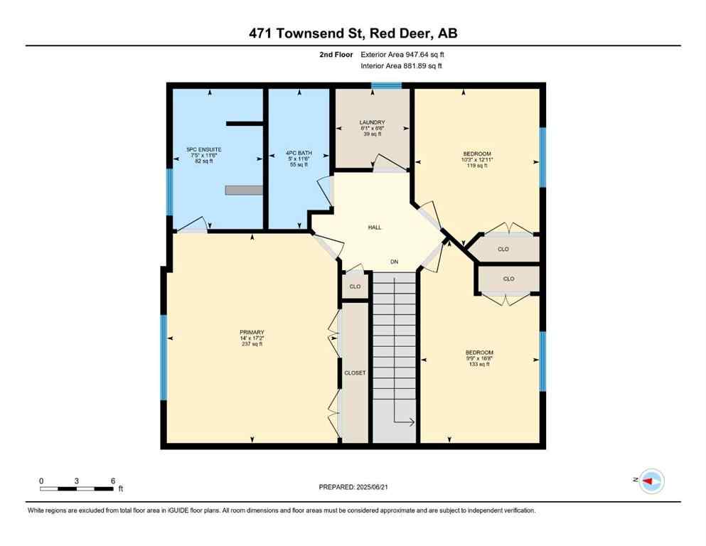 MLS® A2233137 - 471 Townsend Street  in Timberlands North Red Deer, Residential