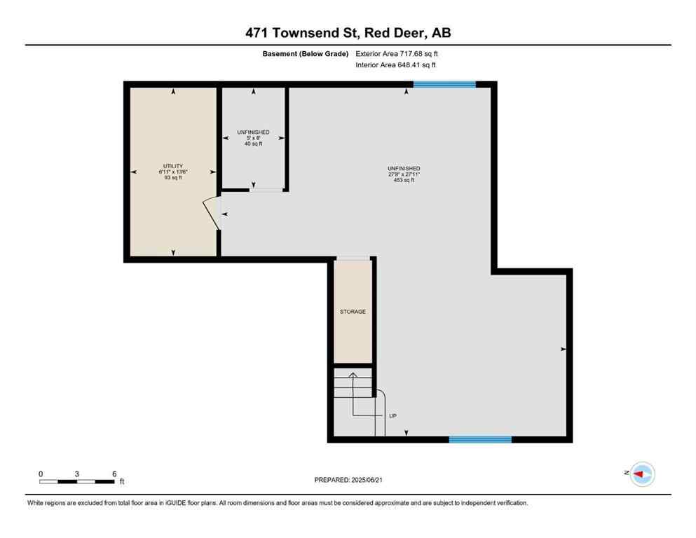 MLS® A2233137 - 471 Townsend Street  in Timberlands North Red Deer, Residential