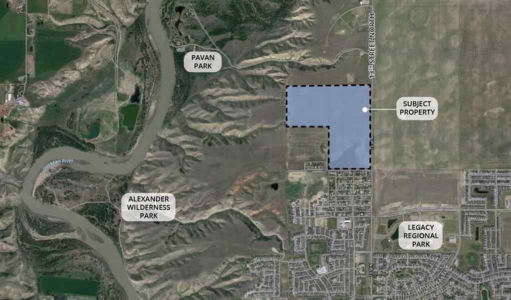 MLS® A2233187 - 1211 44 Avenue N in Royal View Lethbridge, Land