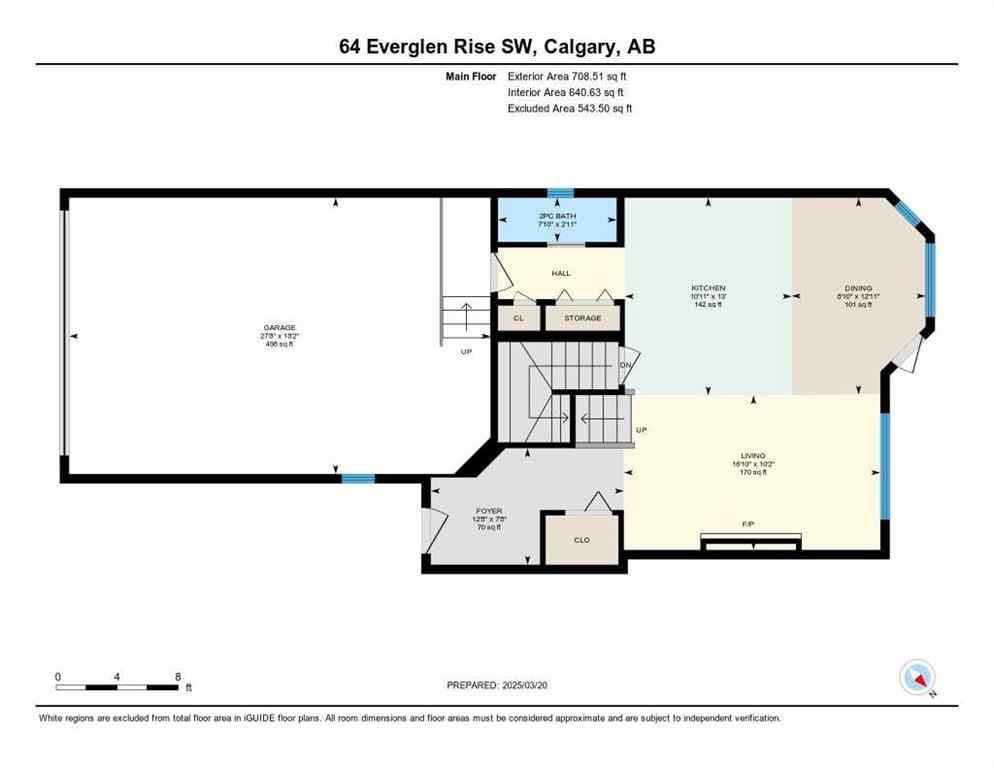 MLS® A2233379 - 64 Everglen Rise SW in Evergreen Calgary, Residential