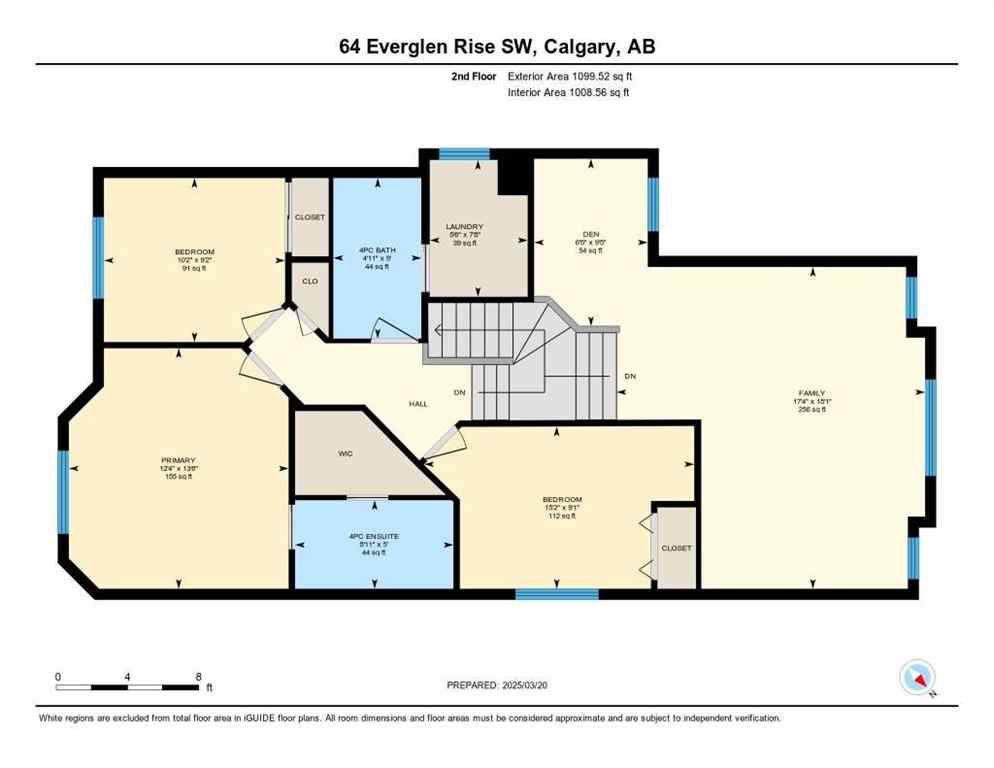 MLS® A2233379 - 64 Everglen Rise SW in Evergreen Calgary, Residential