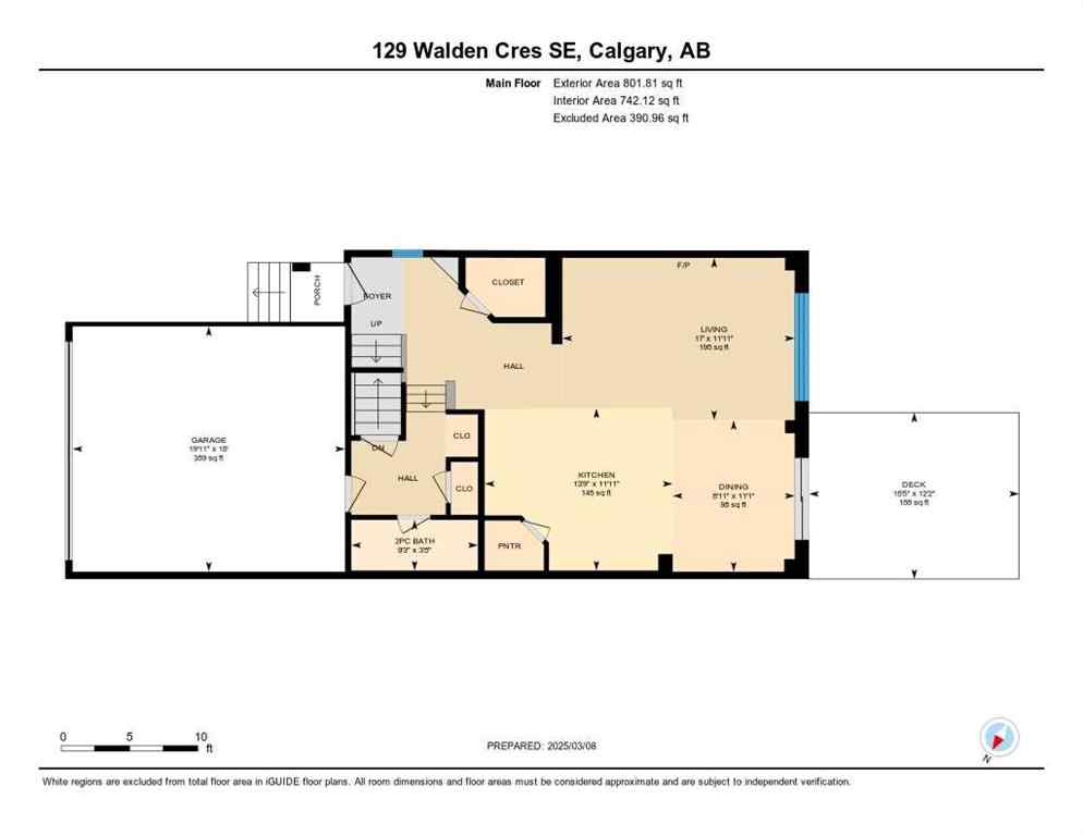 MLS® A2233514 - 129 Walden Crescent SE in Walden Calgary, Residential