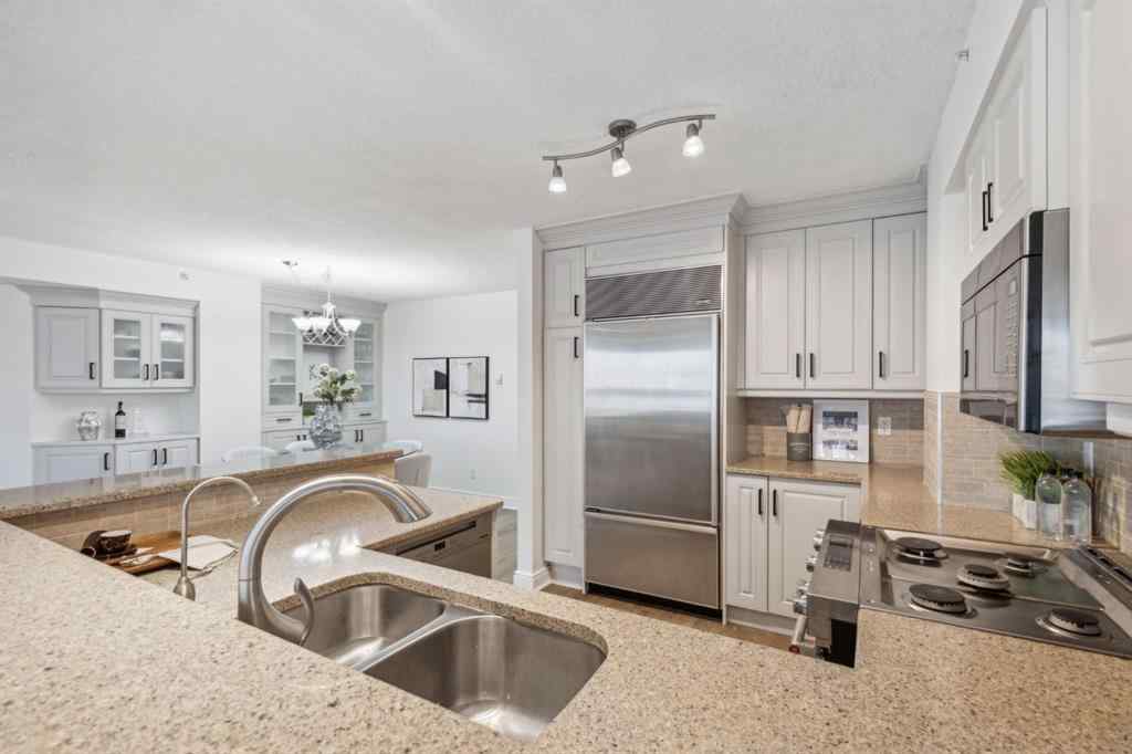 MLS® A2233566 - Unit #1505 400 Eau Claire Avenue SW in Eau Claire Calgary, Residential