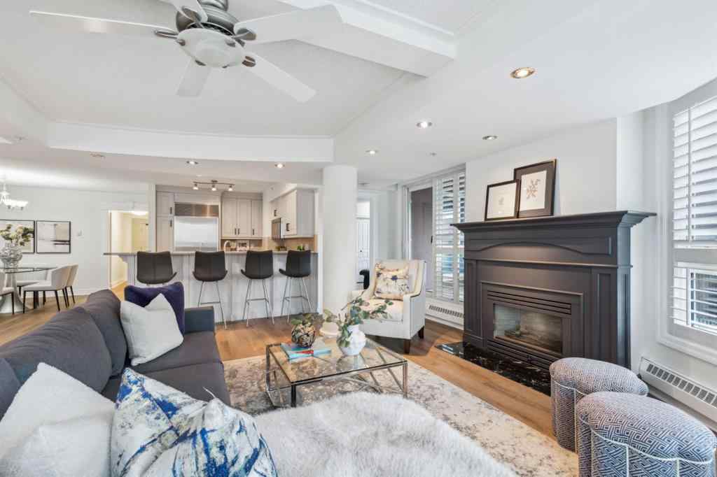 MLS® A2233566 - Unit #1505 400 Eau Claire Avenue SW in Eau Claire Calgary, Residential