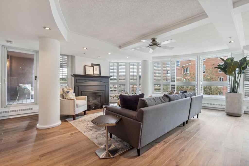 MLS® A2233566 - Unit #1505 400 Eau Claire Avenue SW in Eau Claire Calgary, Residential