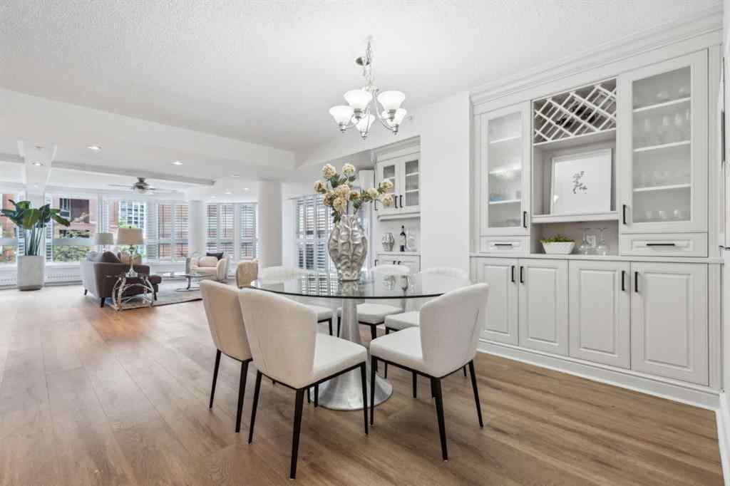 MLS® A2233566 - Unit #1505 400 Eau Claire Avenue SW in Eau Claire Calgary, Residential