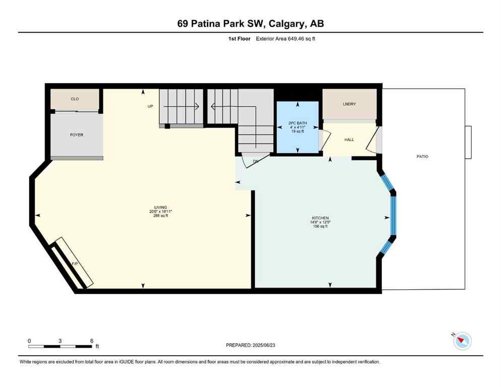 MLS® A2233645 - 69 Patina Park SW in Patterson Calgary, Residential