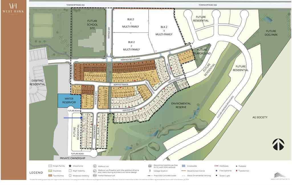 MLS® A2233792 - 46 Heritage Heath  in Heritage Hills Cochrane, Residential