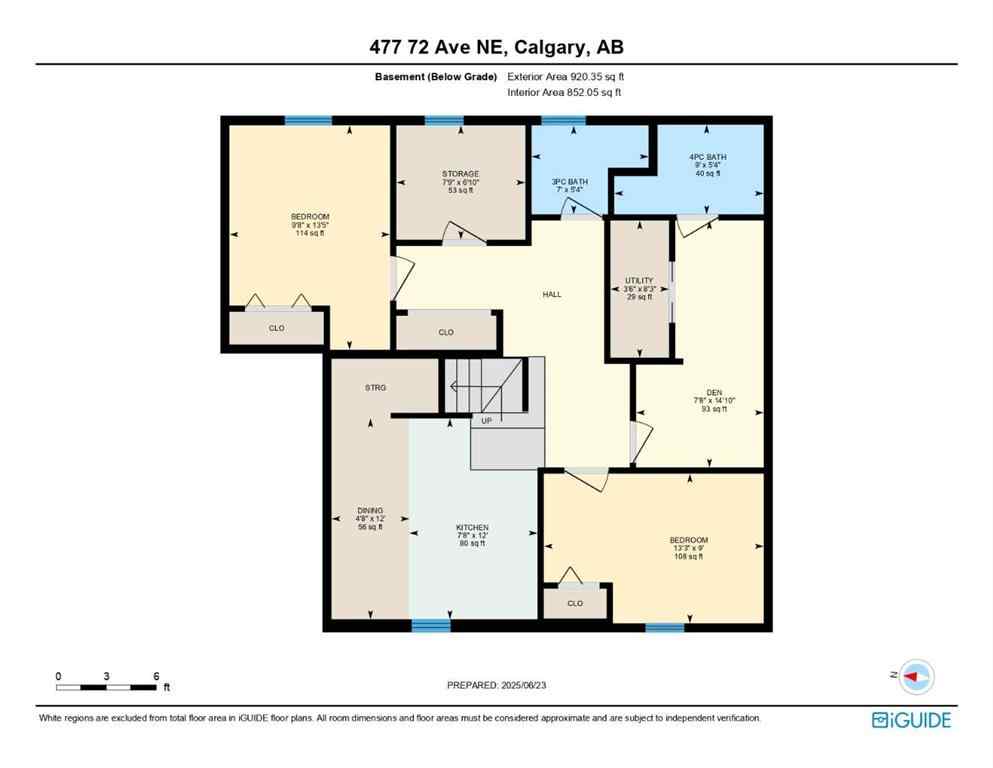MLS® A2233996 - 477 72 Avenue NE in Huntington Hills Calgary, Residential