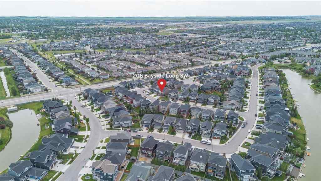 MLS® A2234001 - 206 Bayside Loop SW in Bayside Airdrie, Residential