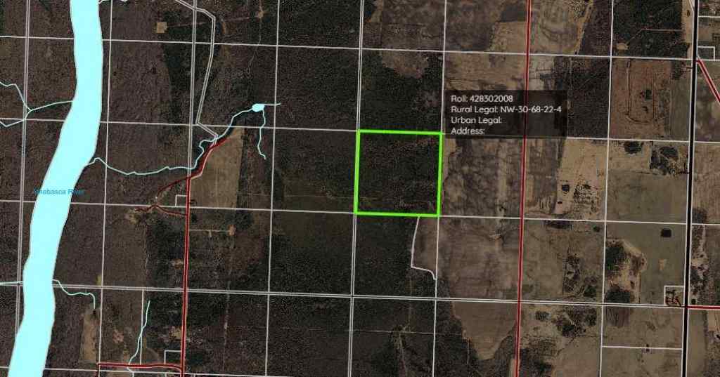 MLS® A2234068 -  NW 30-68-22-W4   in NONE Rural Athabasca County, Land