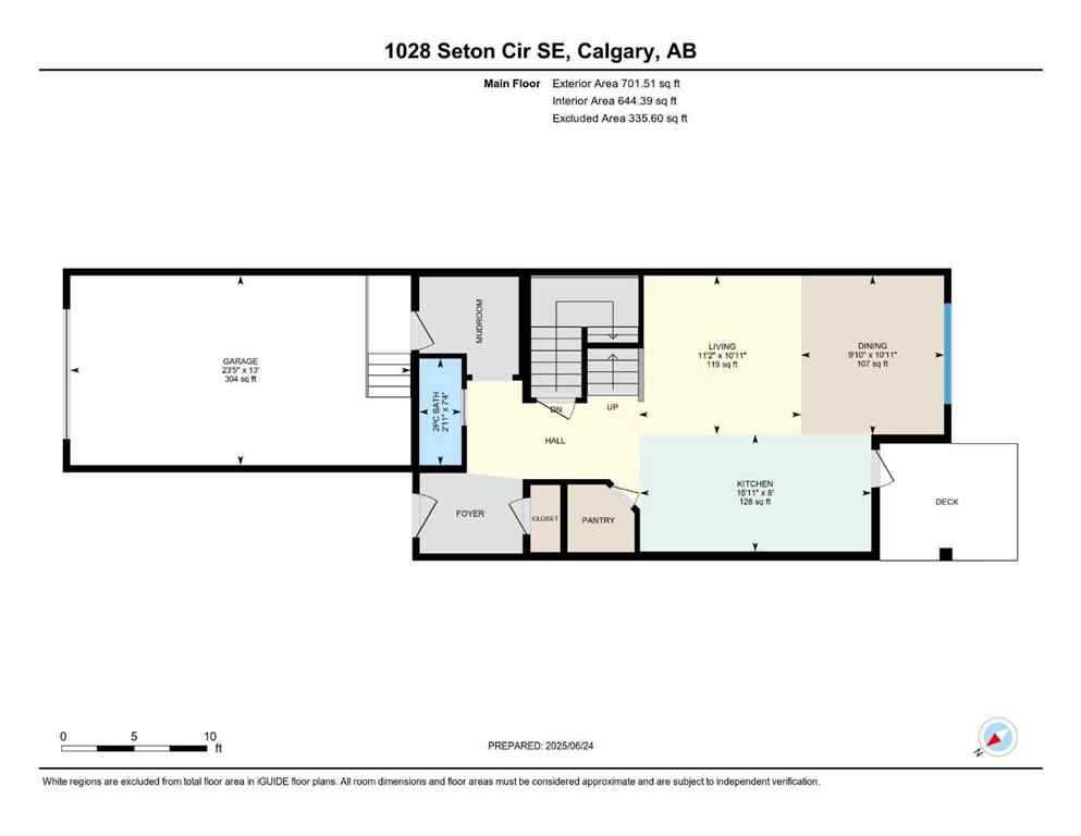 MLS® A2234147 - 1028 Seton Circle SE in Seton Calgary, Residential
