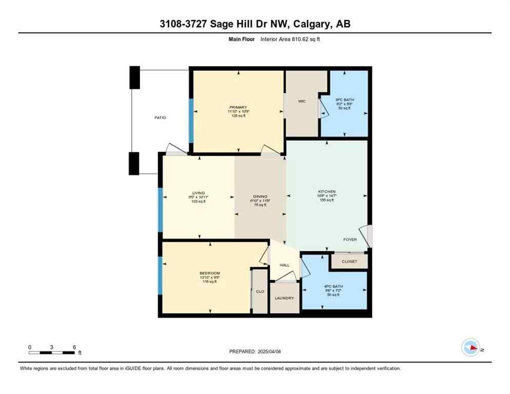 MLS® A2234201 - Unit #3108 3727 Sage Hill Drive NW in Sage Hill Calgary, Residential