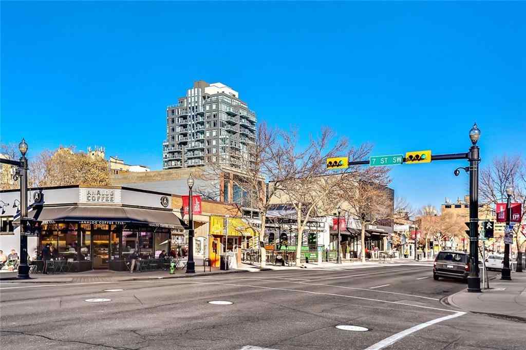 MLS® A2234417 - Unit #1 804 18 Avenue SW in Lower Mount Royal Calgary, Residential