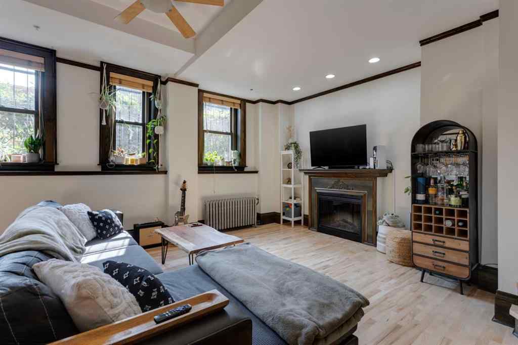 MLS® A2234417 - Unit #1 804 18 Avenue SW in Lower Mount Royal Calgary, Residential