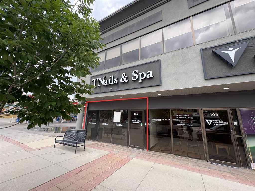 MLS® A2234429 - 40A Elizabeth Street  in Heritage Okotoks Okotoks, Commercial