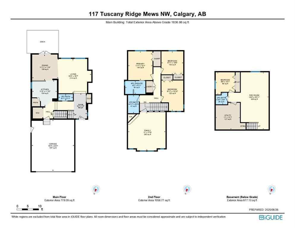 MLS® A2234459 - 117 Tuscany Ridge Mews NW in Tuscany Calgary, Residential