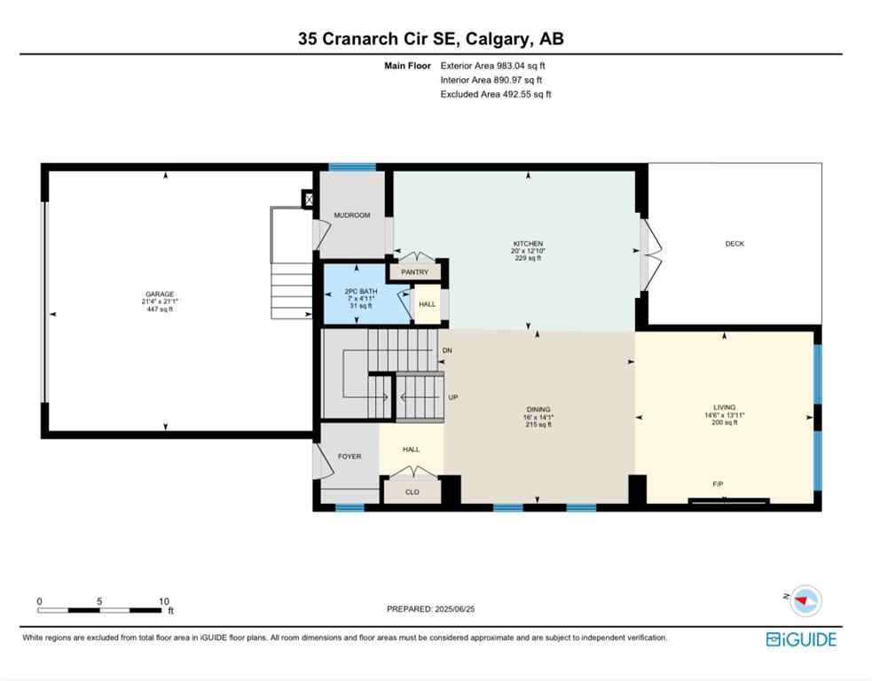 MLS® A2234480 - 35 Cranarch Circle SE in Cranston Calgary, Residential