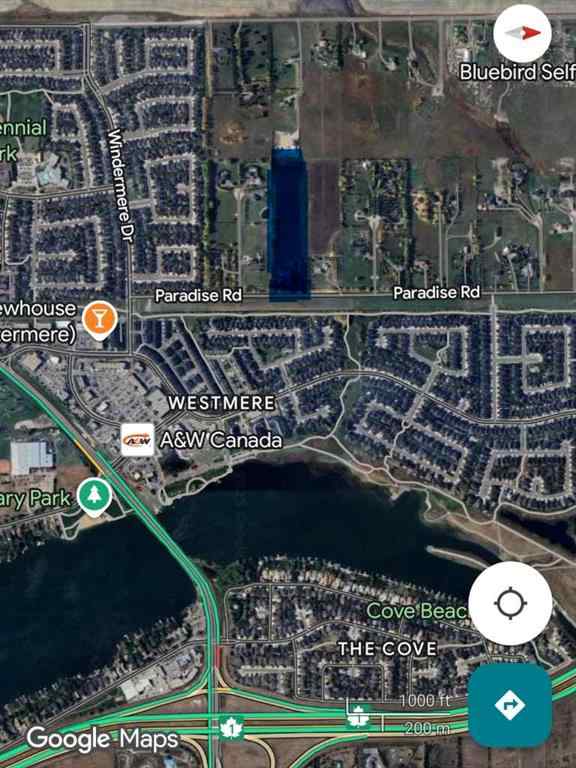 MLS® A2234532 - 243039 Paradise Road  in North Acreages Chestermere, Residential