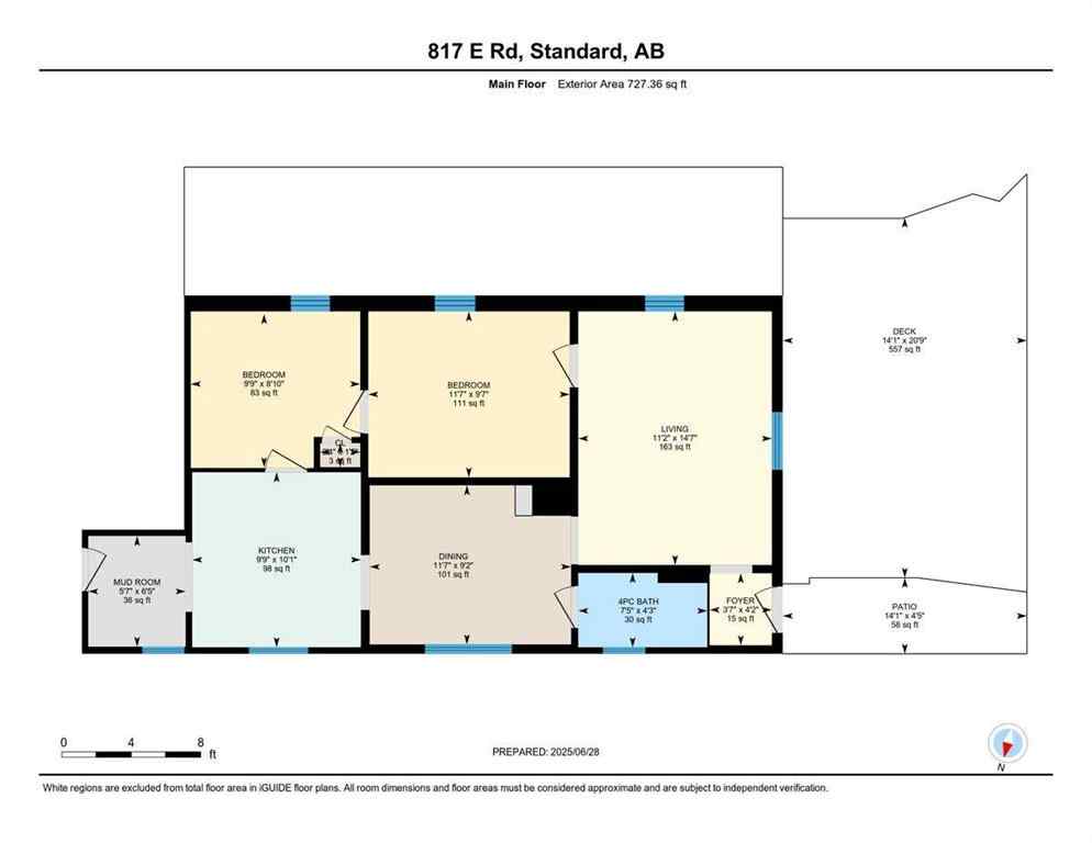 MLS® A2234552 - 817 East Road  in NONE Standard, Residential