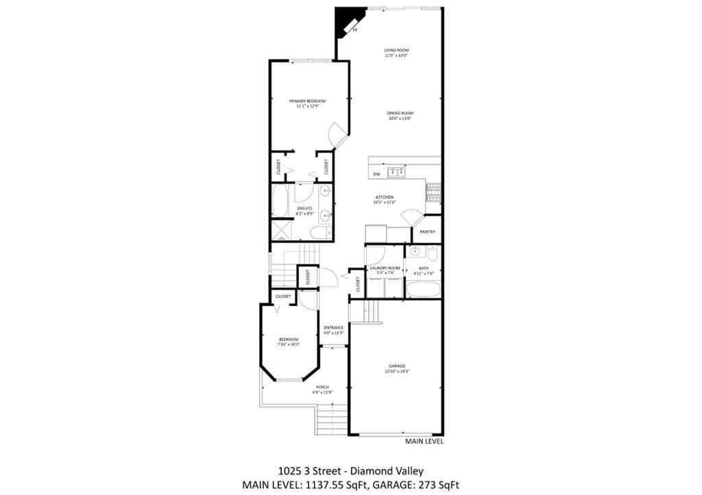 MLS® A2234742 - 1025 3 Street SW in NONE Diamond Valley, Residential