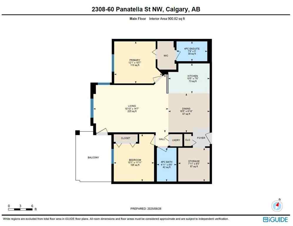 MLS® A2234861 - Unit #2308 60 Panatella Street NW in Panorama Hills Calgary, Residential