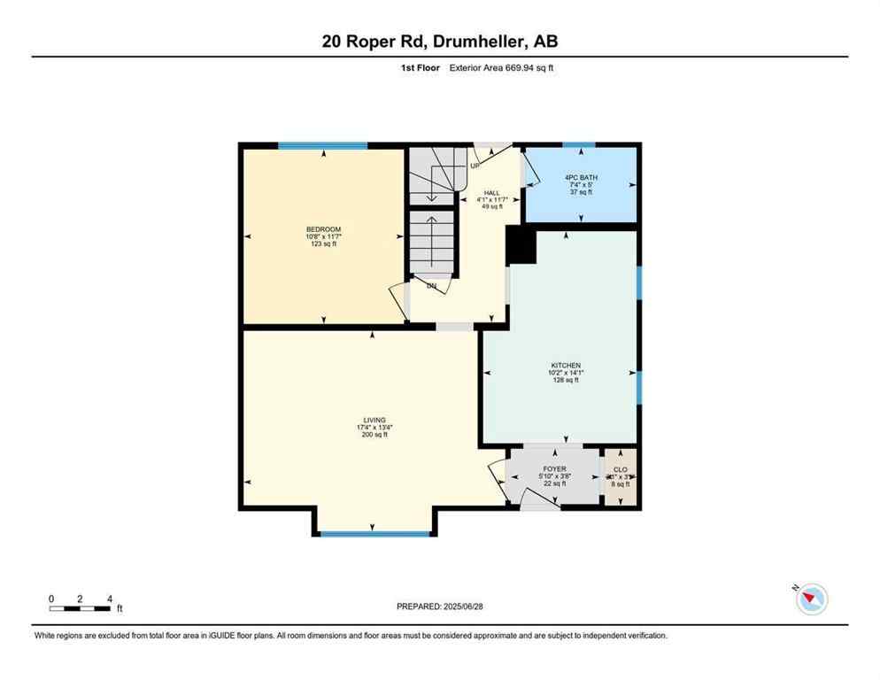 MLS® A2234954 - 20 Roper Road  in Rosedale Drumheller, Residential