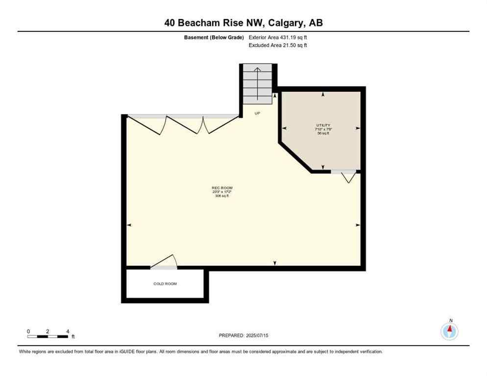 MLS® A2235053 - 40 Beacham Rise NW in Beddington Heights Calgary, Residential