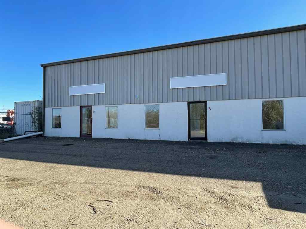 MLS® A2235192 - Unit #9 4000 Landry Avenue  in Blindman Industrial Park Rural Red Deer County, Commercial
